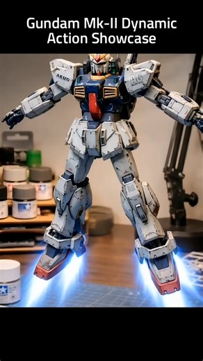 Gundam Mk-II Dynamic Action Showcase