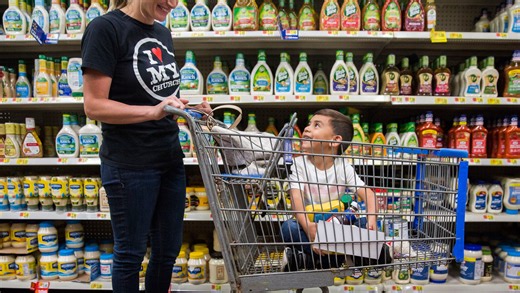 Add these to your grocery shopping list: Patience, good sense of humor