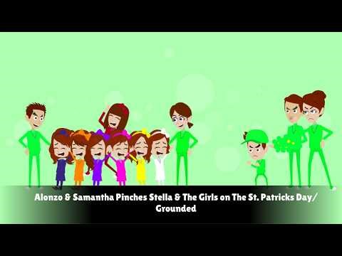 Alonzo & Samantha Pinches Stella & The Girls on The St. Patricks Day/Grounded