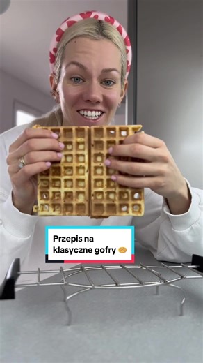 Przepis na klasyczne gofry z bieluchem