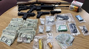 Man charged with narcotics trafficking after Lorain police seize guns, cash in SWAT drug raid