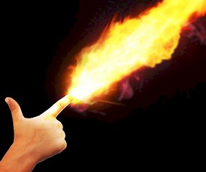 How to Make a Burning Hand ? | Tutorial