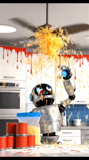 Robot Makes Pizza… Gone Wrong 🍕😂 | Funny Cartoon Short robot chef tries to make the perfect pizza but everything goes hilariously wrong! 🤖🍕 From exploding sauce to melted circuits, this cartoon short will make you laugh from start to finish. Watch till the end for the funniest twist! 😂🔥 Robot pizza fail Funny robot cartoon Robot cooking gone wrong Cartoon kitchen comedy Pizza making fail Robot chef funny video Cartoon pizza disaster Funny kitchen cartoon Robot malfunction cartoon Cooking r