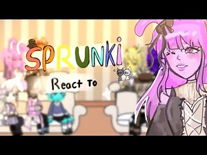 SPRUNKI REACT TO.../ part 1/4// Rushed / PUT IN 2X SPEED