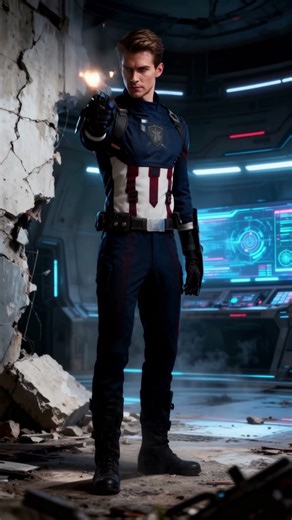 SKU:4078 Avengers Captain America Cosplay Costume 🛡️✨