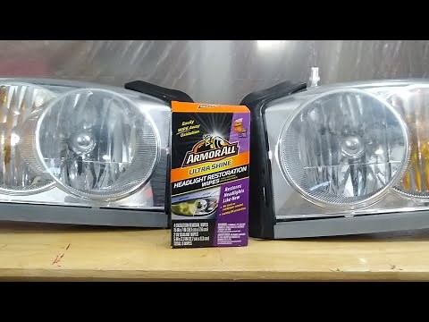 ArmorAll Ultra Shine Headlight Restoration Wipes
