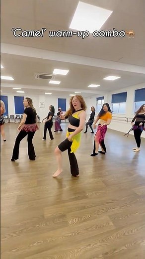 warm-up belly dance combo to improve waves & undulations 💃