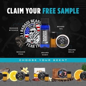  Claim Your FREE Beard Care Samples! We’re proud to be...