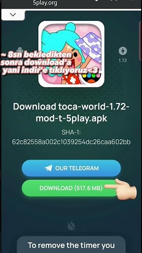 Toca life world apk nasıl indirilir☆#tocaboca #tocalifeworld #Tocanınbademi#keşfet