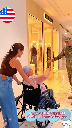 I survived the battlefield.Now I’m home to love you.