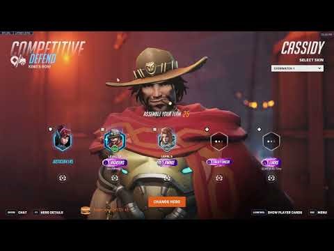 16K DMG! HUMAN AIMBOT! DAFRAN CASSIDY OVERWATCH 2 SEASON 18 TOP 500 GAMEPLAY