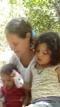 A typical afternoon in the off-grid village.