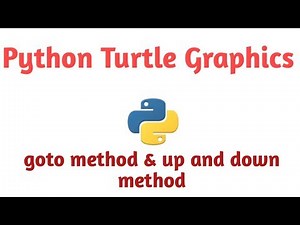 Python Turtle Graphics - How To Move Turtle | goto Method