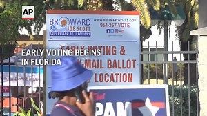 As early voting begins across Florida, Republican Gov. Ron DeSantis and Democratic challenger Charlie Crist squared off in their only planned re-election debate. https://apnews.com/article/ron-desantis-2022-midterm-elections-charlie-crist-florida-4e349798a99df4777b4424cfcb5bdb44 | AP