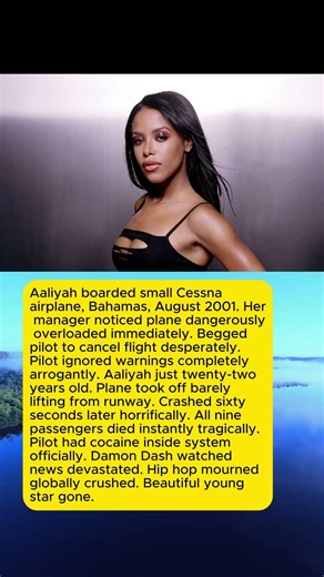 Aaliyah's Manager Begged Pilot to Cancel Flight—Plane Crashed 60 Seconds Later