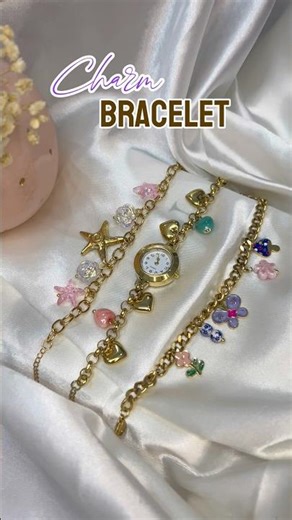 Charm Bracelet Collection 💖 Anti Tarnish & Waterproof | Glam Chic Jewels
