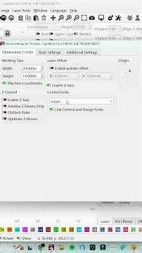 LightBurn Shot Tutorials - Basics Device Settings
