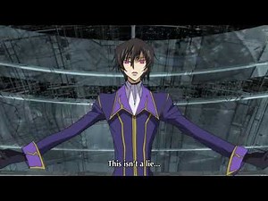 Code Geass: Lelouch stops emperor Charles from slaying Gods