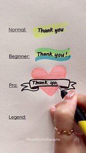 56K views · 897 reactions | 4 ways to write “Thank you” ✏️ . . ....