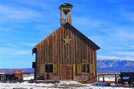 If you see a star on a barn, here’s what it means