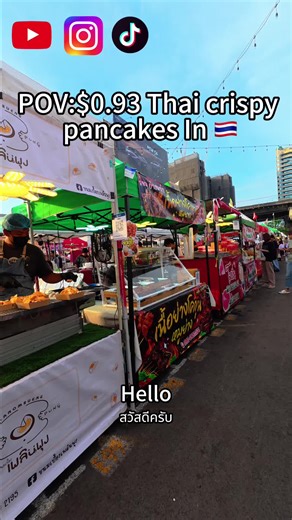Delicious Thai Crispy Pancakes for Just $0.93
