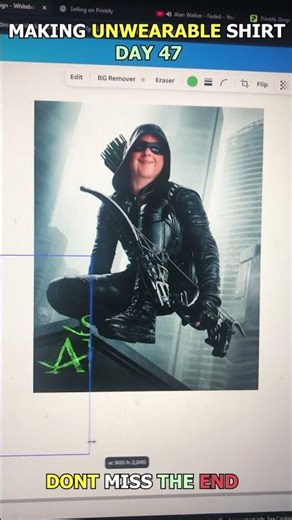 Day 47 of Making UNWEARABLE Shirts 😂 | Special Arrow