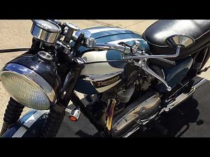 1962 Triumph 6T Thunderbird Pre-Unit