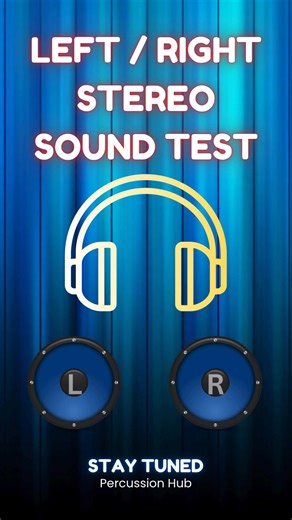 🎧 Ultimate Headphone Sound Test | Left, Right, Bass & Treble in 35 Seconds! Test your headphones in 35 seconds! Check left, right, bass, and treble with crystal-clear stereo sound. 🔊🎶 🎧 Ultimate Headphone Stereo Sound Test – No Voice | 35 Seconds! Experience true sound quality in seconds! This quick audio check lets you test your headphones, earbuds, or monitors for left-right balance, bass depth, and treble clarity. Perfect before gaming, mixing, or watching movies. 💡 Designed for accuracy