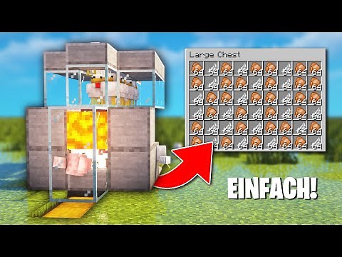 Minecraft: Beste Automatische Chicken Farm - Tutorial 1.20+ (Java & Bedrock)
