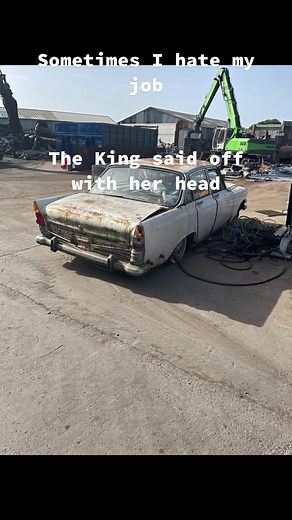 Scrapping a Vintage Car: A Humorous Perspective