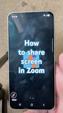 How to share screen in Zoom