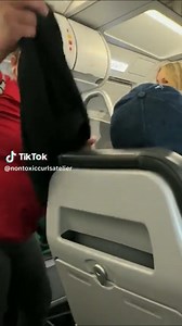 2.2K views · 11 reactions | Disgruntled Frontier Airlines passengers were in for a sight on a recent flight where a woman tried to pull down her pants and relieve herself mid-trip, a video showed. https://trib.al/OF2TYRL | New York Post Lifestyle | Facebook