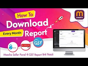 How to Download GST Report From Meesho | Meesho GST Report Download