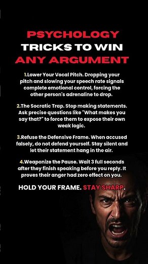 Psychology Techniques to Stay Calm in Any Argument