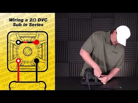 Subwoofer Wiring: One 2 ohm Dual Voice Coil Sub in Series