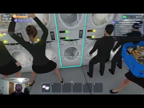 Storing Everything! [Laundry store sim Episode 14]
