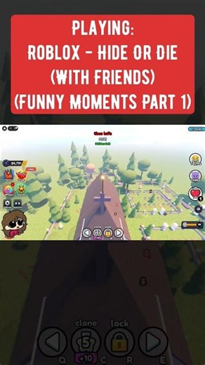 Roblox Hide Or Die Clipped Part 1 #roblox #gaming #funny