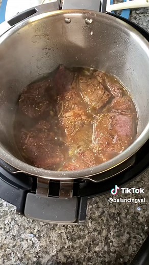 Instant Pot Italian Beef Sandwiches | 3-4 lbs beef chuck roast 1 tablespoon cooking oil 2 teaspoons salt 1 teaspoon black pepper 2 packets Italian dressing mix ½ teaspoon crushed red pepper flakes (optional, adjust to taste) 1 tbsp garlic minced 1 large onion thinly sliced 1 cup beef broth 1 16-ounce jar of pepperoncini peppers with liquid (optional, for added flavor and heat) 8 Italian rolls or hoagie buns 8 slices Provolone or mozzarella cheese sliced 2 cups Giardiniera (Italian pickled vegeta