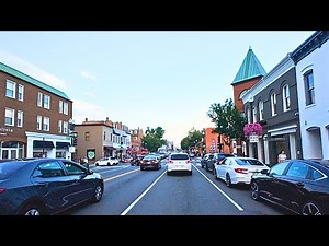 Driving Downtown Through Vibrant Washington DC Streets | City Driving Tour