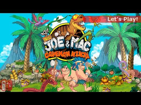 NEW Joe & Mac - Caveman Ninja on Nintendo Switch