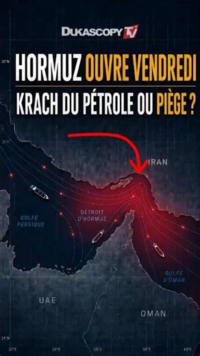 Hormuz rouvre vendredi : chute ou piège ?