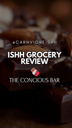 Still eating low quality chocolate bars? ❌🍫 Most chocolate bars on the shelf are low quality chocolate bars that use refined sweeteners and filler ingredients. @theconsciousbar.co uses all organic single sourced cacao beans for their chocolate bars. This bar is sweetened with organic dates. NEVER ANY FILLERS. Comment “chocolate” for a discount link sent straight to your dm! #chocolatelover #groceryshopping #chocolatebar | Carnivoreishh Connected Page
