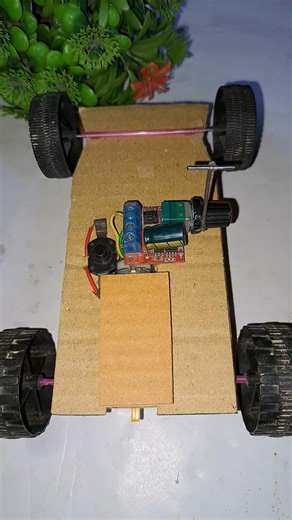 Car accelerator system #dcmotor #project #youtubeshorts