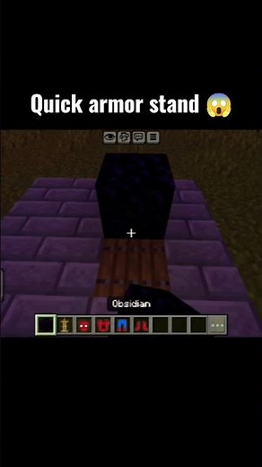 how to make an armor stand exchange system #minecraft #mincraftbuild