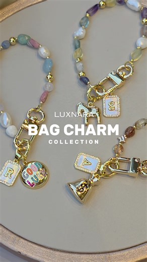 𝗕𝗮𝗴 𝗰𝗵𝗮𝗿𝗺/ 𝗞𝗲𝘆 𝗰𝗵𝗮𝗶𝗻 𝟮-𝗶𝗻-𝟭 by Luxnara Not just a bag charm. A symbol of protection, luck, and the energy you choose to carry. 🐆💰𝗔𝘂𝗿𝗲𝘂𝘀 𝗧𝗿𝗶𝘂𝗺𝗽𝗵 𝗖𝗵𝗮𝗿𝗺 Golden Rutilated Quartz · Tiger & Money Bag Charm Energy: Success / Wealth 🐞𝗟𝘂𝗻𝗮 𝗕𝗹𝗼𝗼𝗺 𝗖𝗵𝗮𝗿𝗺 Moonstone, Red & Green Agate · Ladybug Charm Energy: Mixed Energy 🐎𝗩𝗶𝘁𝗮𝗹𝗶𝘀 𝗖𝗵𝗮𝗿𝗺 Fluorite · Pearl · Horse Charm Energy: Health 🌊𝗙𝗼𝗿𝘁𝘂𝗻𝗮 𝗪𝗵𝗶𝘀𝗽𝗲𝗿 𝗖𝗵𝗮𝗿𝗺 Mixed Stones, Pearl