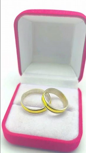 💛💍 Alianzas Italianas en Plata 925 y Oro | Hechas a Mano | Ideal Compromiso y Parejas Casamiento