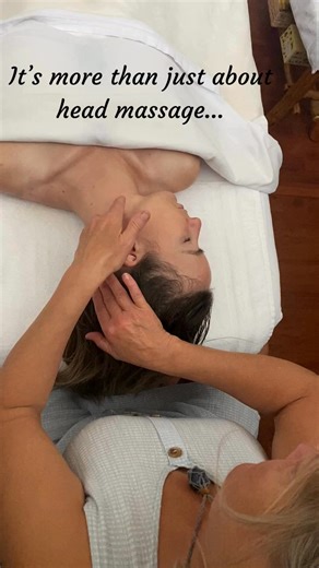 1.1K views | An Ayurvedic head massage is more than just about the head. Gentle stimulation of energy points in the shoulders, neck, ears, head, and face creates calm and relaxation throughout the entire body. • A simple way to reset • A beautiful way to receive • A gift of calm and relaxation Book online today: https://getoutofyourhead.janeapp.com/ | Get Out of Your Head Ayurveda Head Massage | Facebook