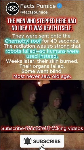 The Men Who Walked Into Death at Chernobyl