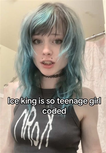 #adventuretime #iceking #alt #peircings #bluehair | adventure time