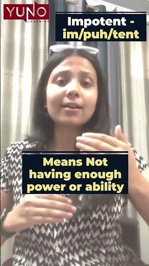 Important Vs. Impotent🤔 #summerclass #englishexam #ieltsspeaking